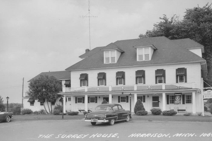 Harrison Michigan1950s Cars The Colonial Surrey House